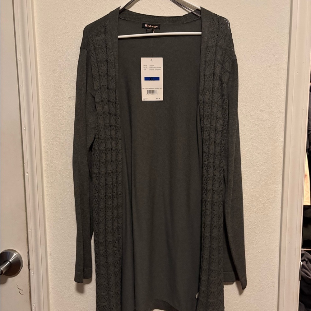 Elegant Gray Cardigan by Alfani